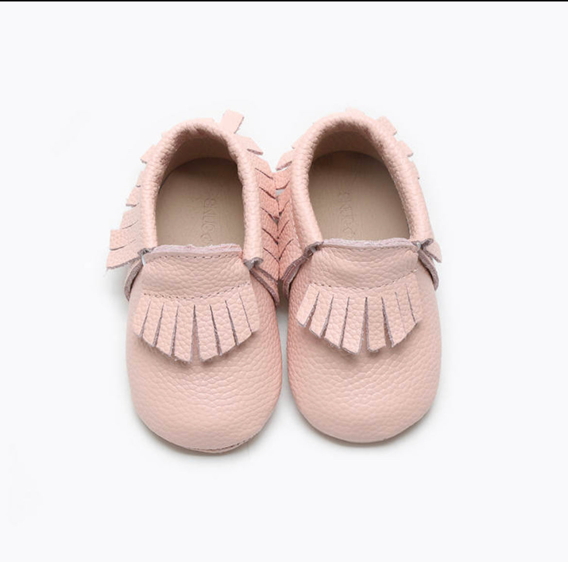 Genuine Leather baby moccasins