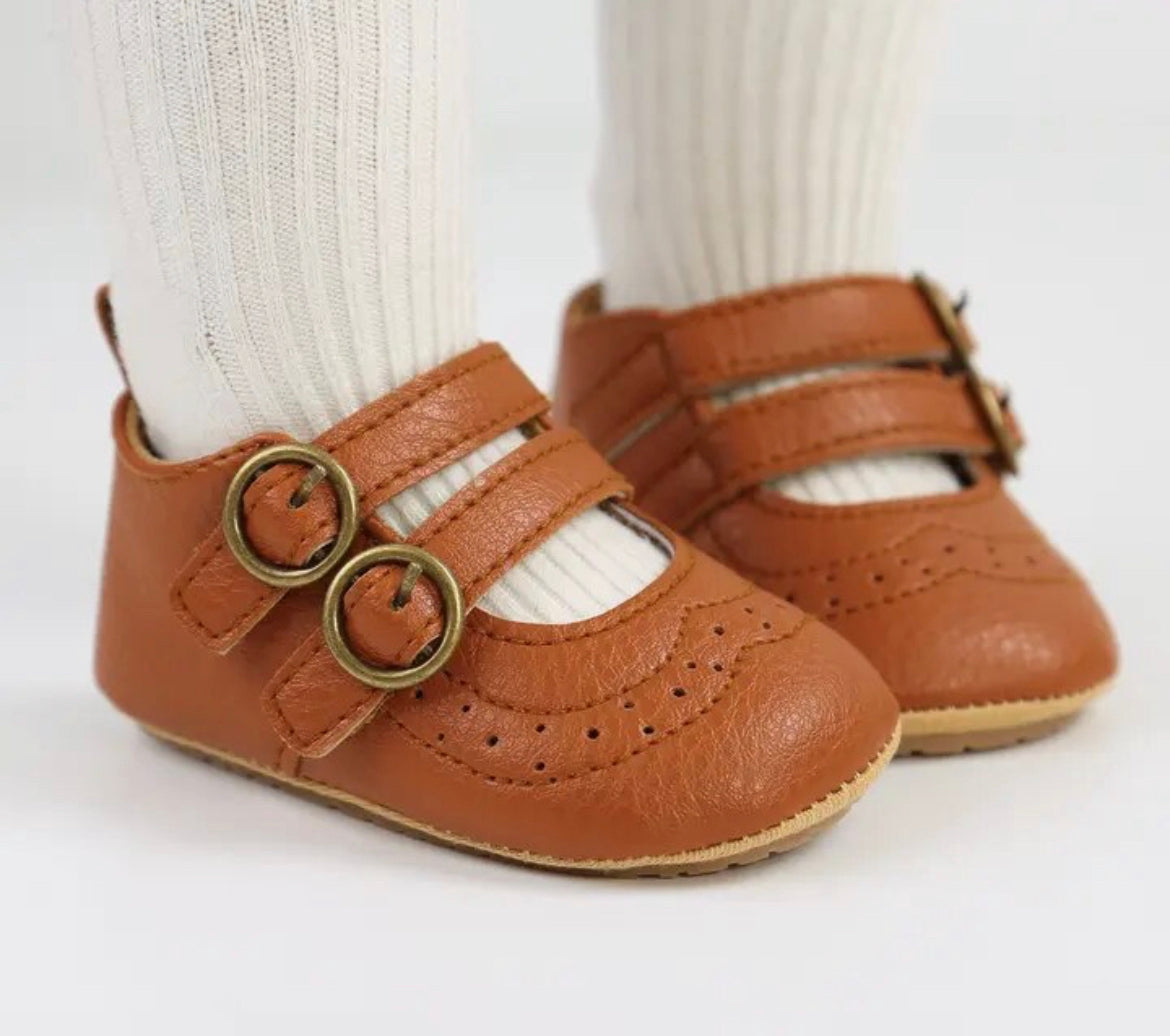 Pre walker Sandal with double buckle